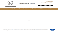 Desktop Screenshot of funerare-servicii.ro