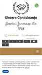 Mobile Screenshot of funerare-servicii.ro